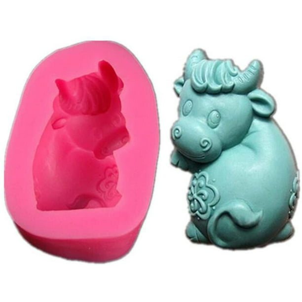 3D Cake Decorating Fence Shaped Mold Handmade Soap Silicone Chocolate Mould 6T